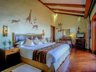 Ngorongoro Serena Safari Lodge suite bedroom