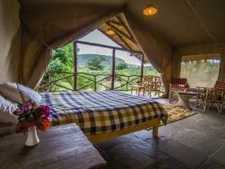 sentrim mara camp bedroom view